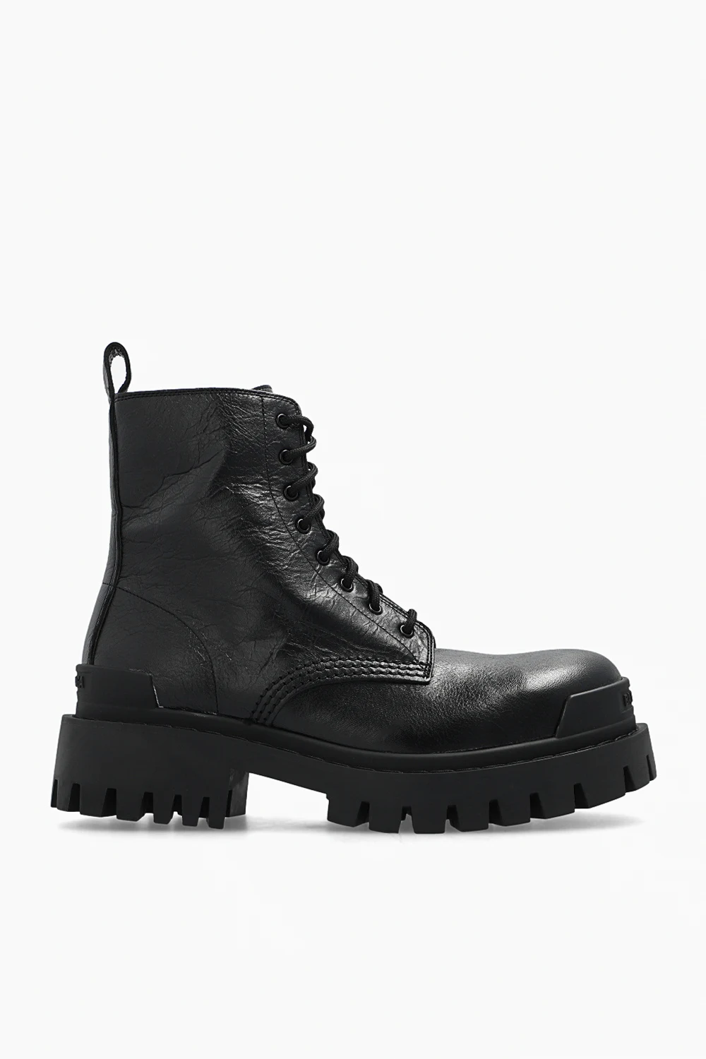 ‘Strike’ leather boots