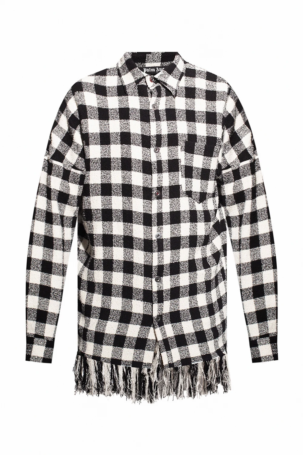 BLACK Checked shirt