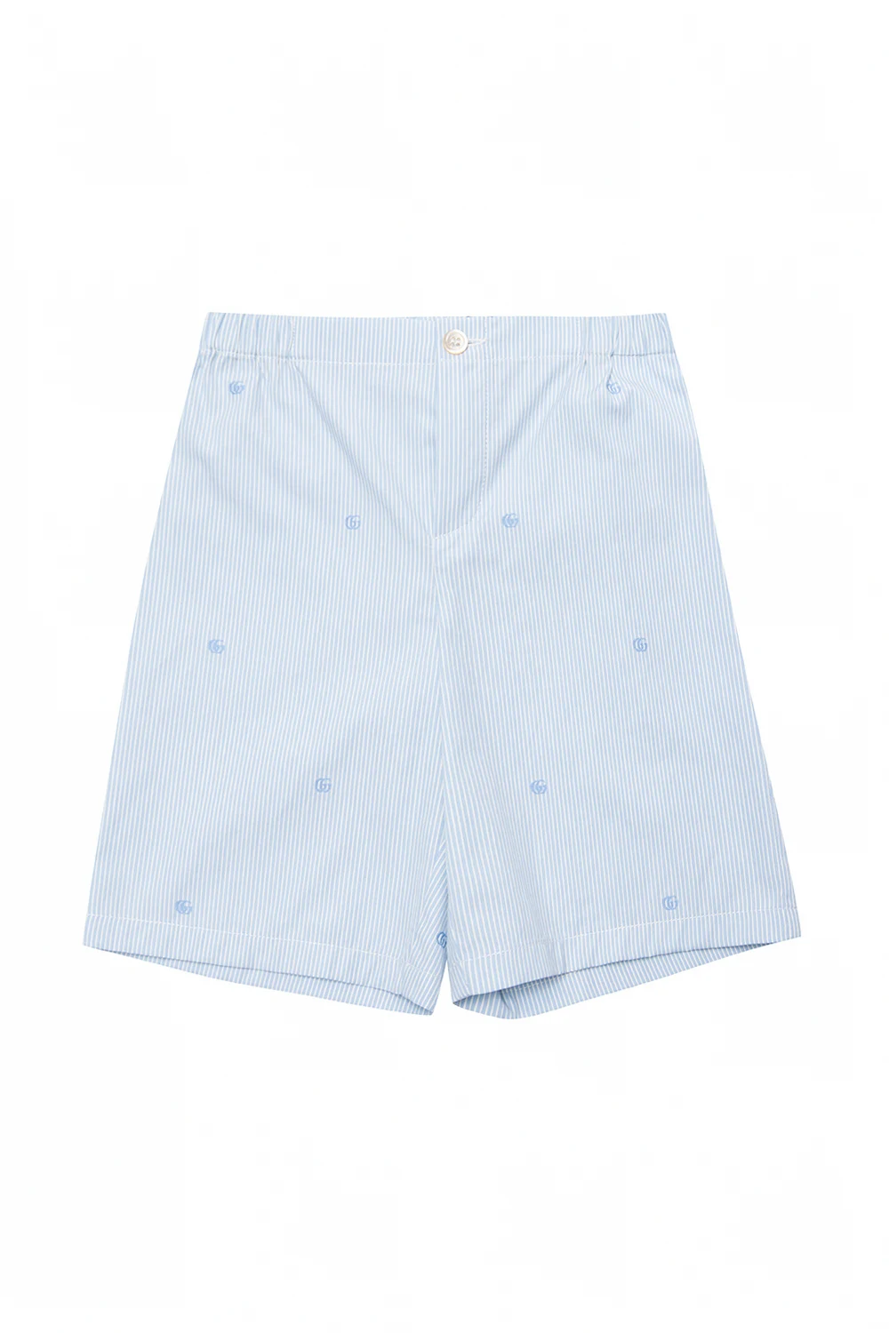 light blue Cotton shorts