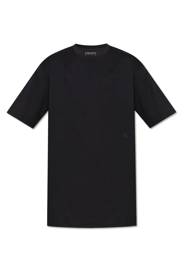 SCHWARZ T-Shirt mit Logo