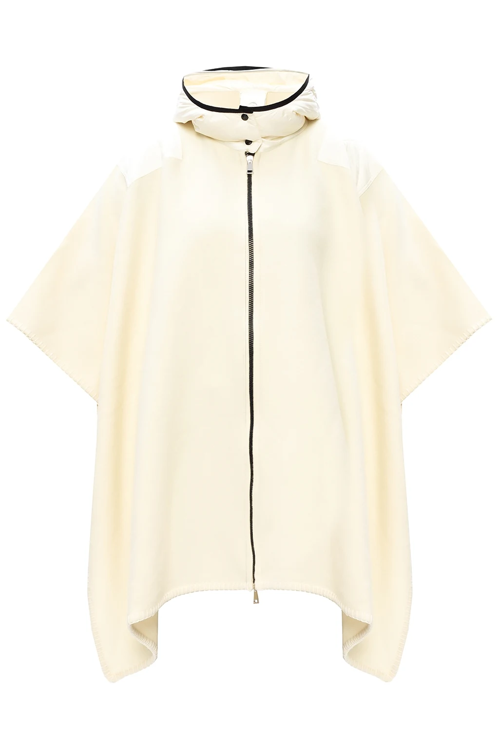 Poncho with logo