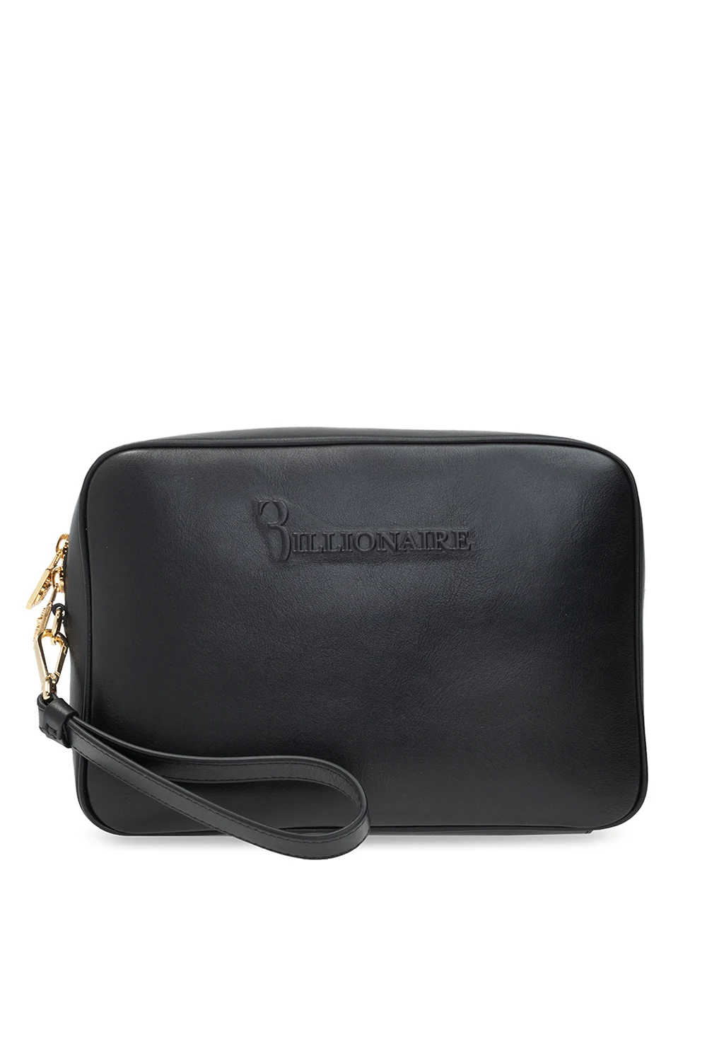 BLACK Wash bag with logo