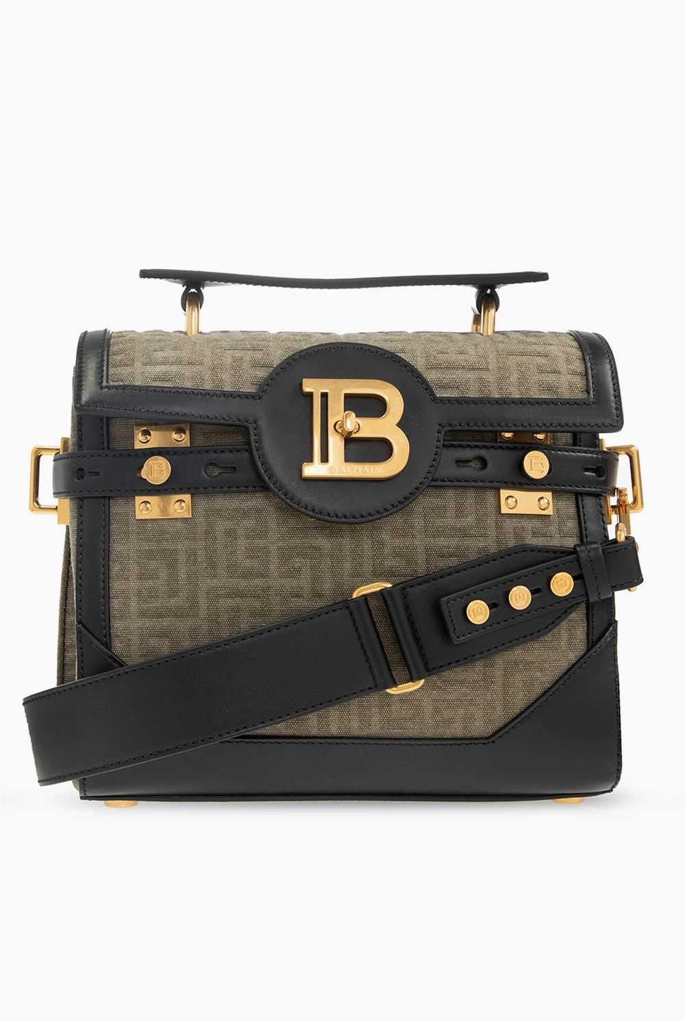 GREEN Monogrammed shoulder bag
