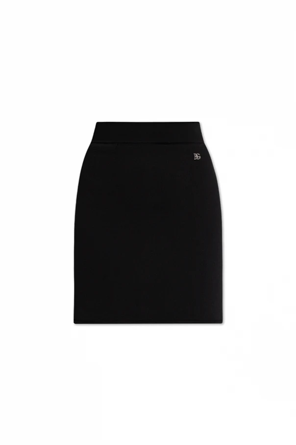 SCHWARZ Rock mit Logo