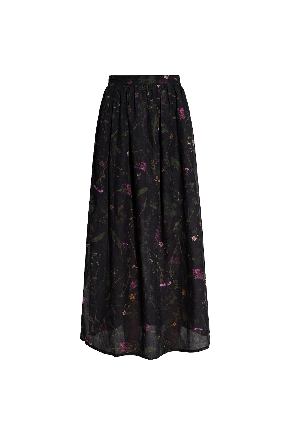 BLACK ‘Asta’ patterned skirt