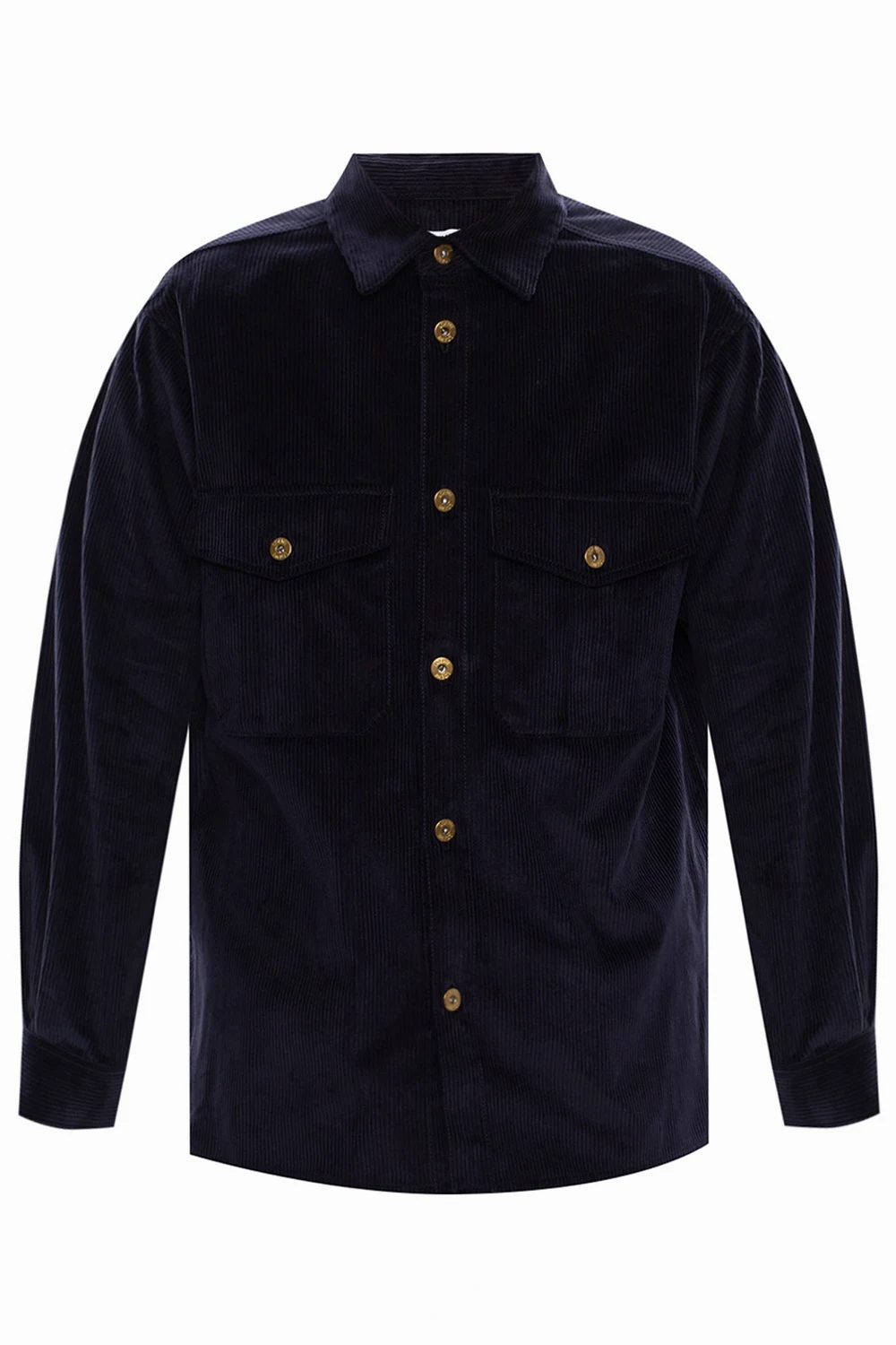NAVY BLUE Corduroy shirt