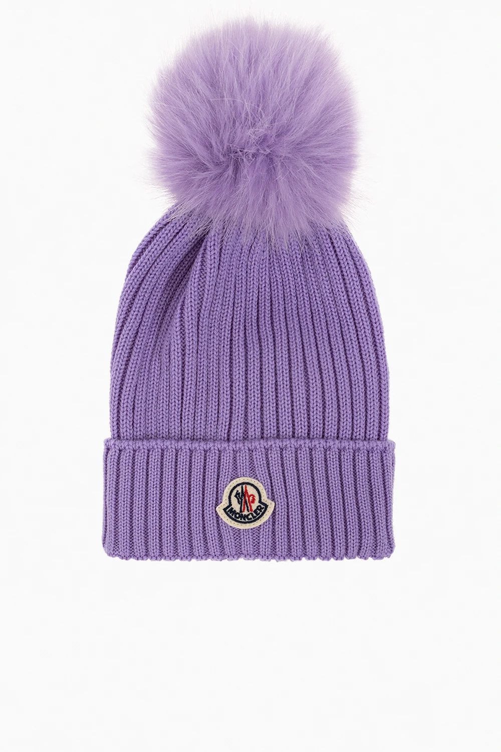 Ribbed beanie with logo