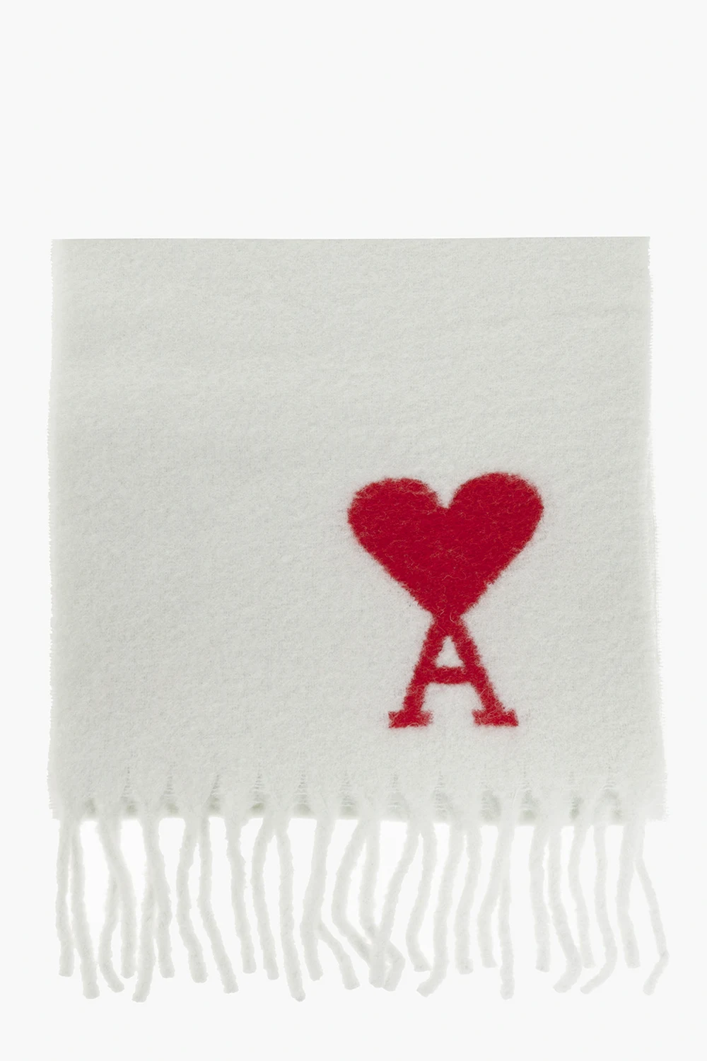 GREEN Scarf with logo