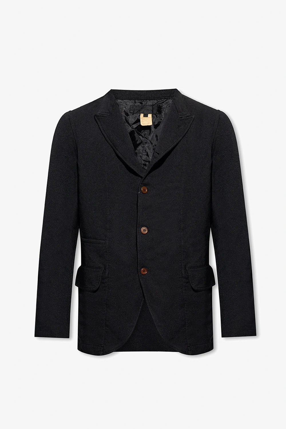 BLACK Blazer with peak lapels