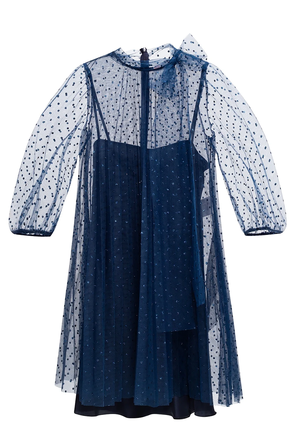 NAVY BLUE Tulle dress