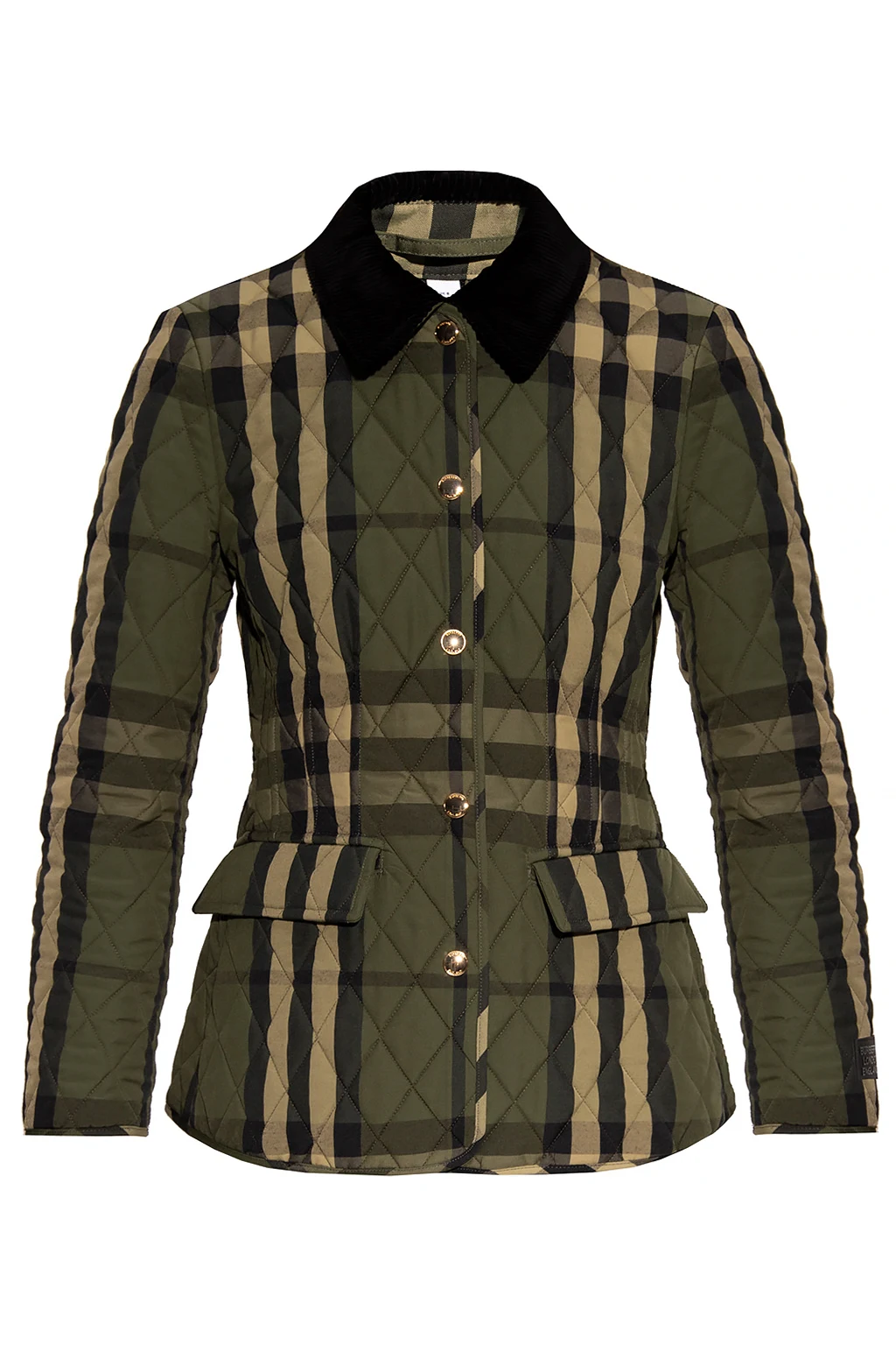 GREEN Quilted jacket