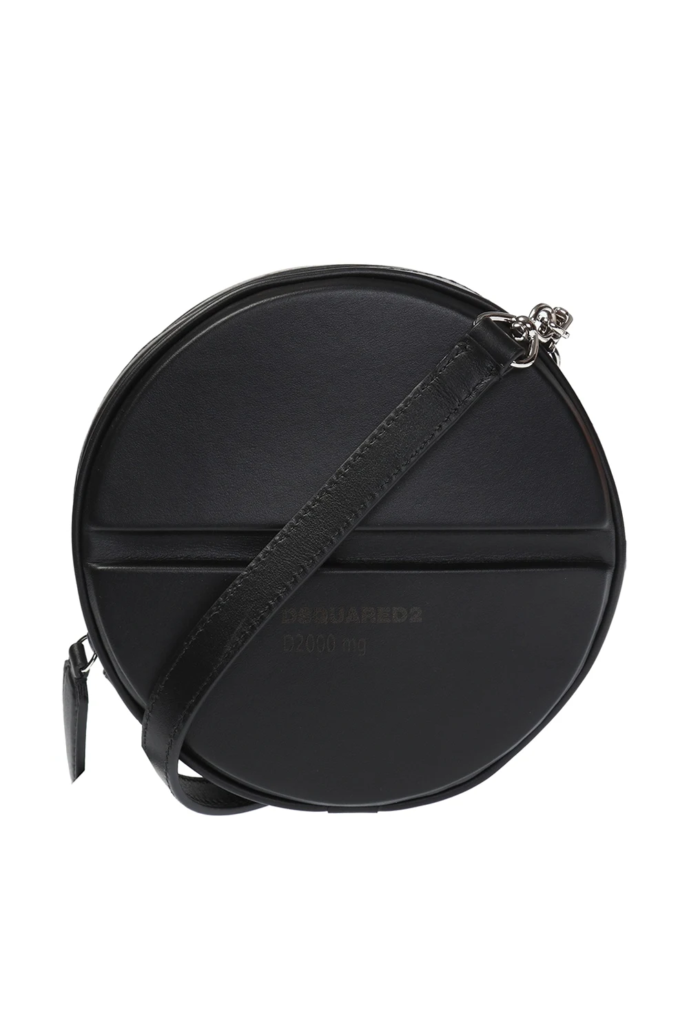 'Pill' round shoulder bag