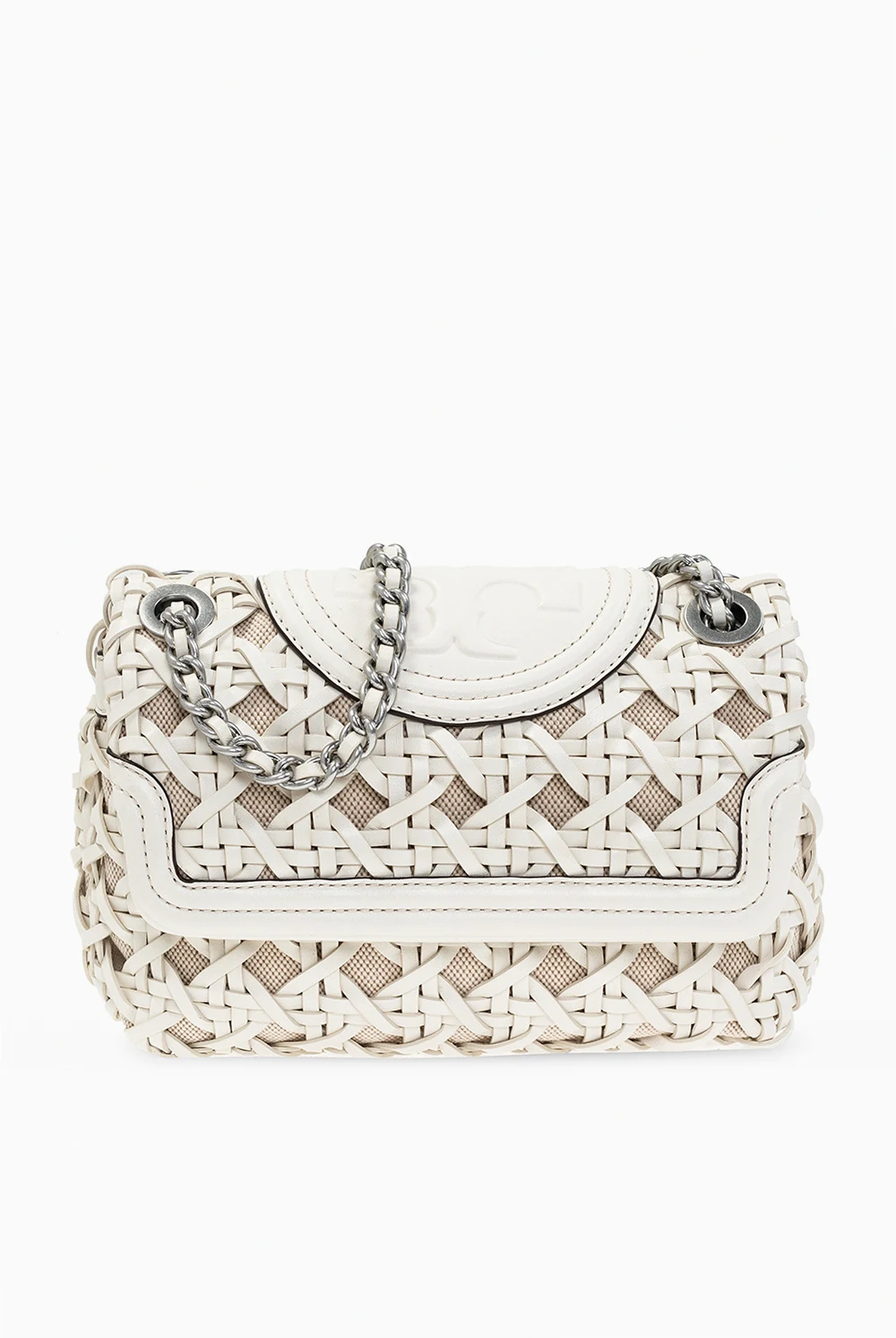 cream ‘Fleming Soft Small’ shoulder bag