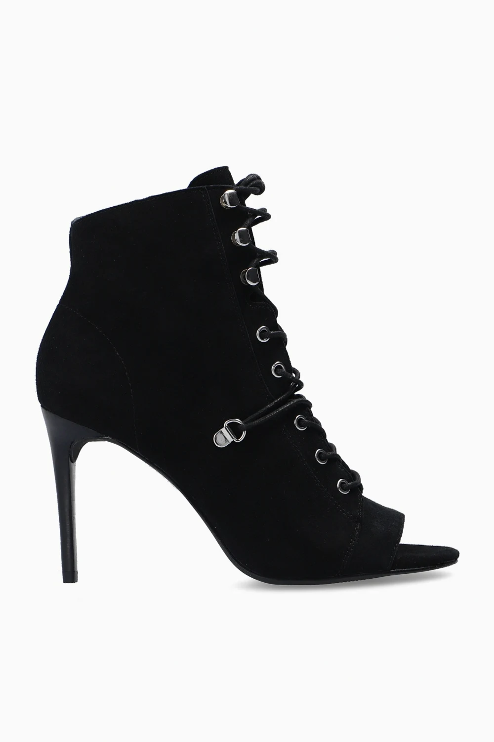 BLACK ‘Joanna’ heeled ankle boots