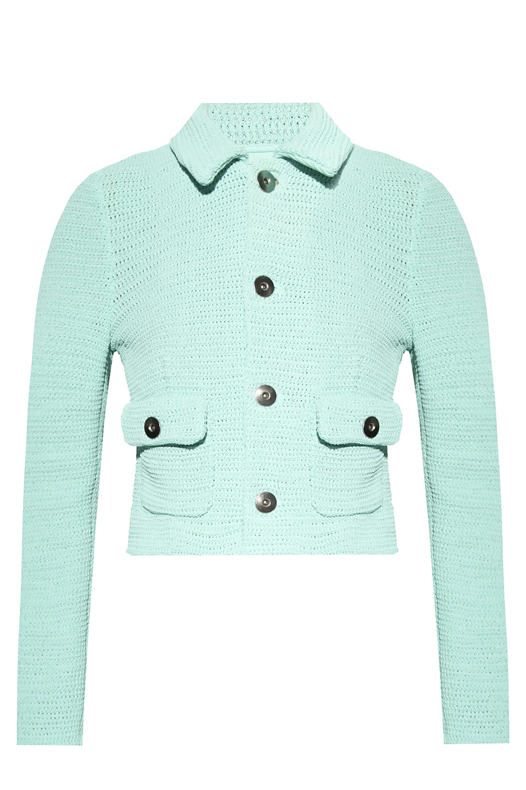 light blue Knitted blazer