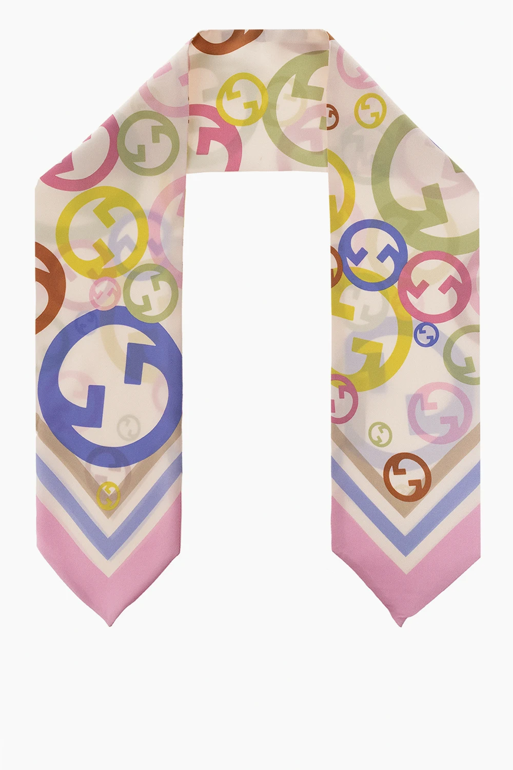 MULTICOLOUR Silk neckerchief