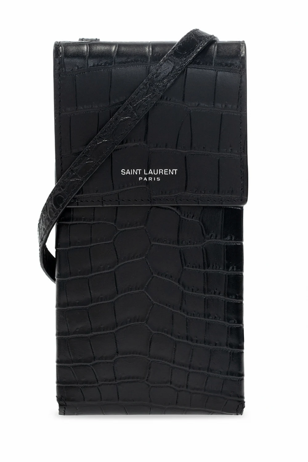 ‘Paris’ leather phone pouch
