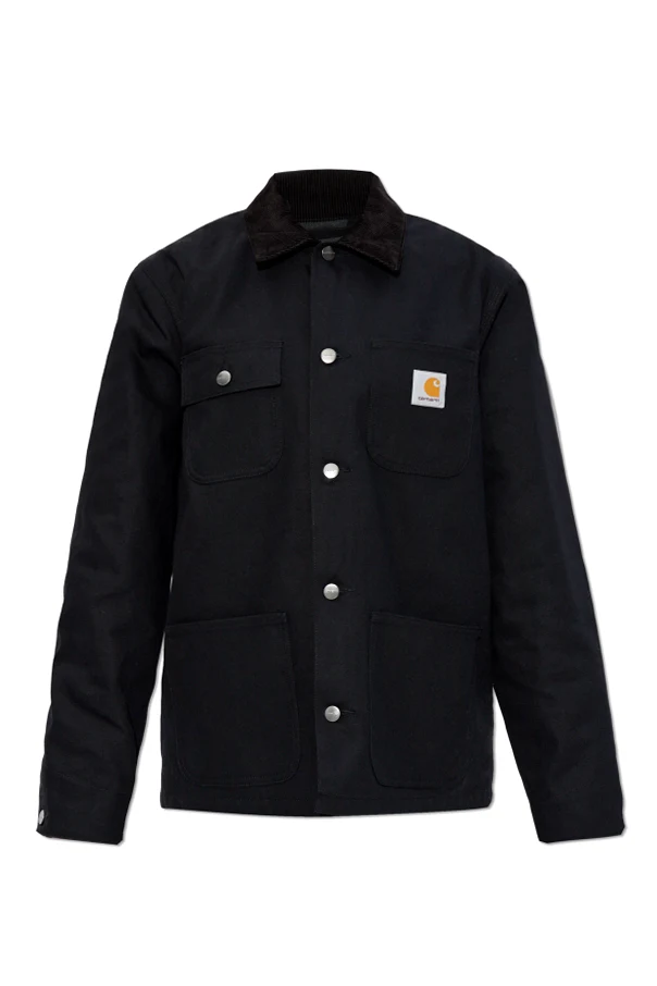 BLACK Jacket with logo