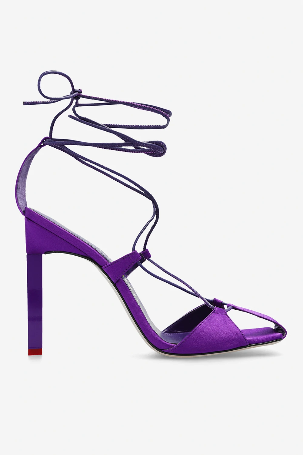 ‘Adele’ satin pumps