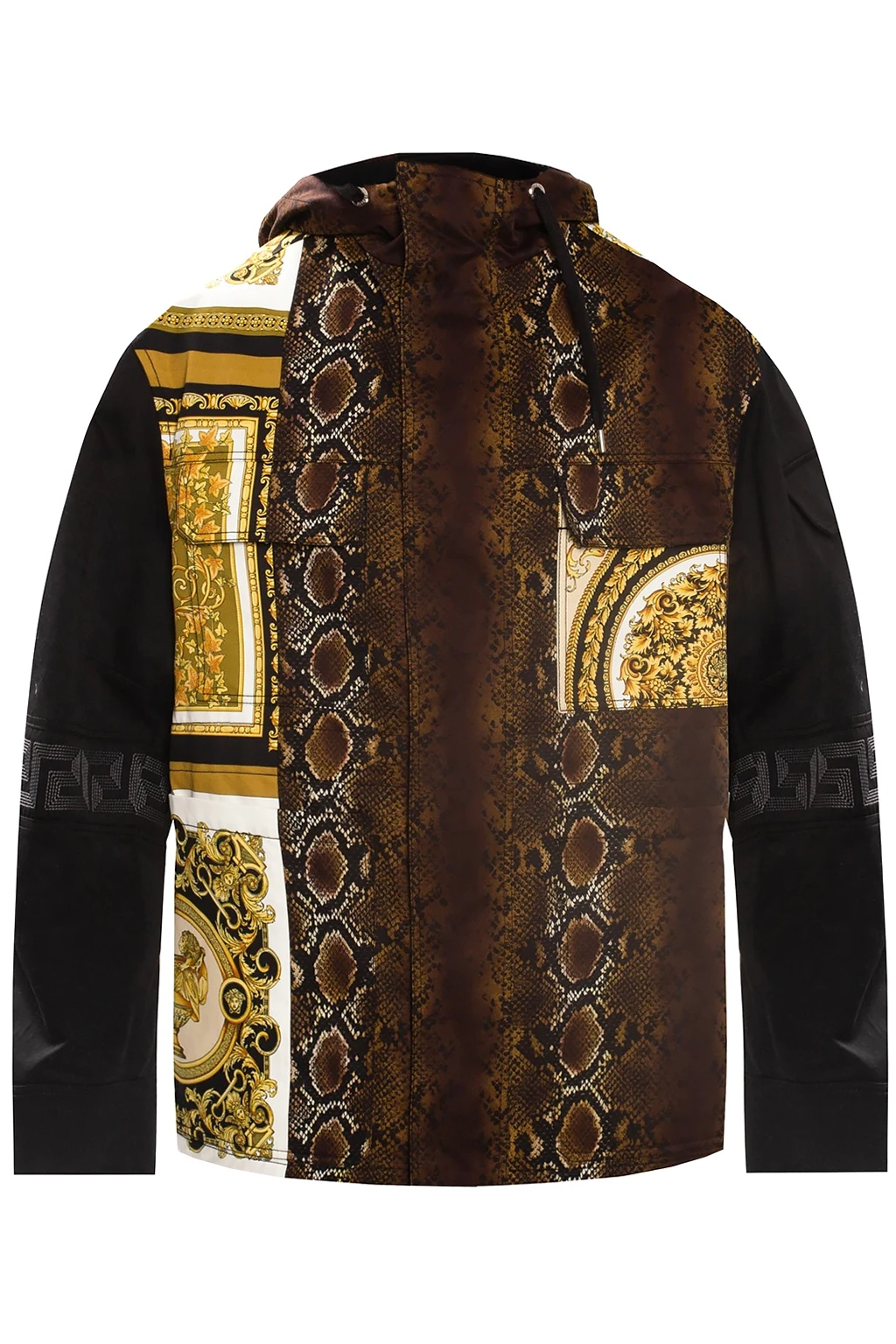 BLACK Printed jacket