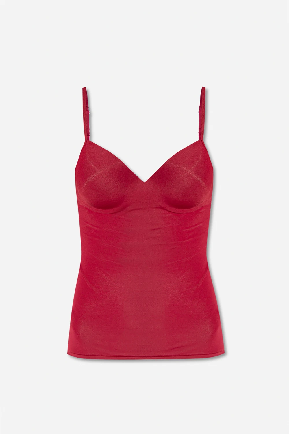 BURGUNDY Top with straps