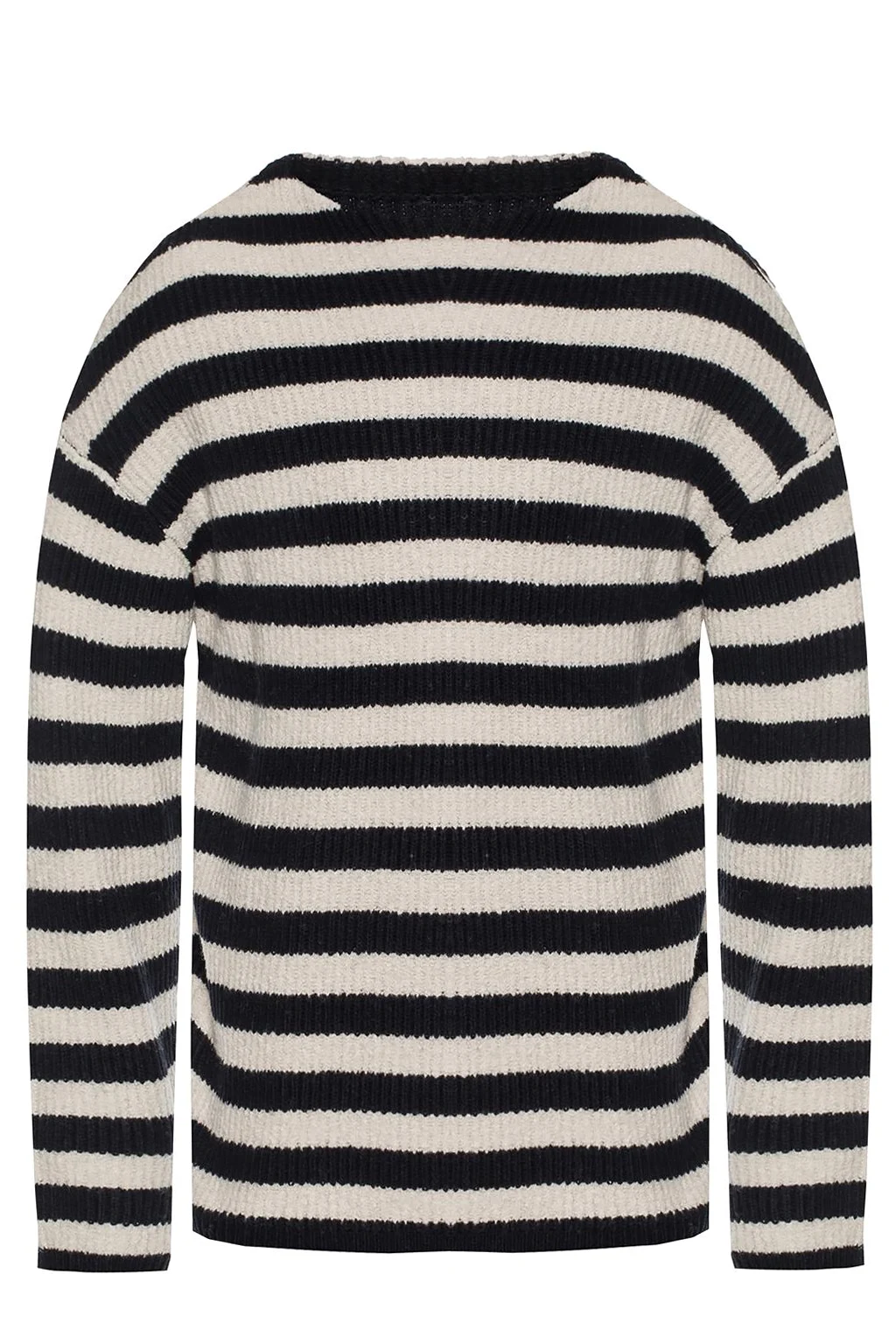 BLACK 'Luca' striped sweater