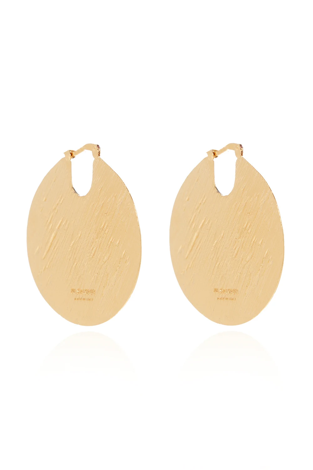 Round earrings