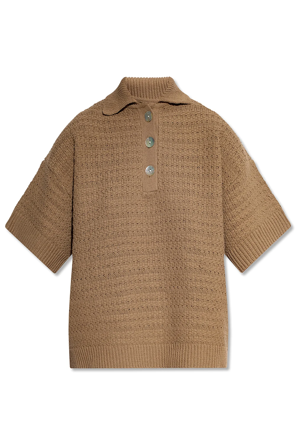 BROWN ‘Jorgia’ sweater with collar