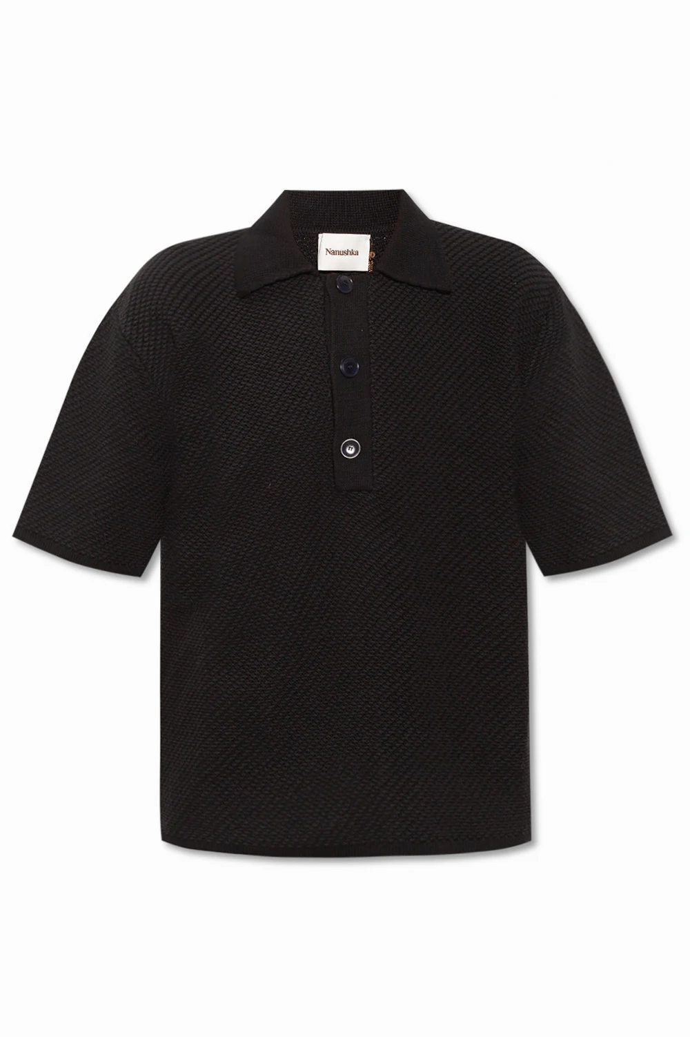 BLACK ‘Talis’ polo shirt