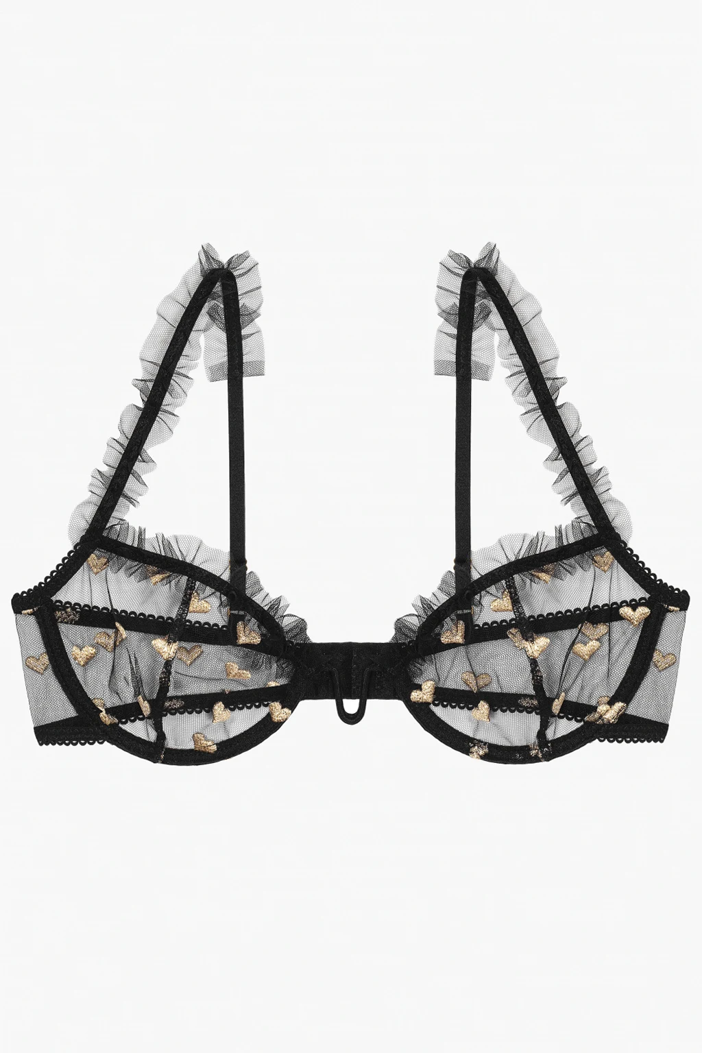 BLACK ‘OR’ underwire bra