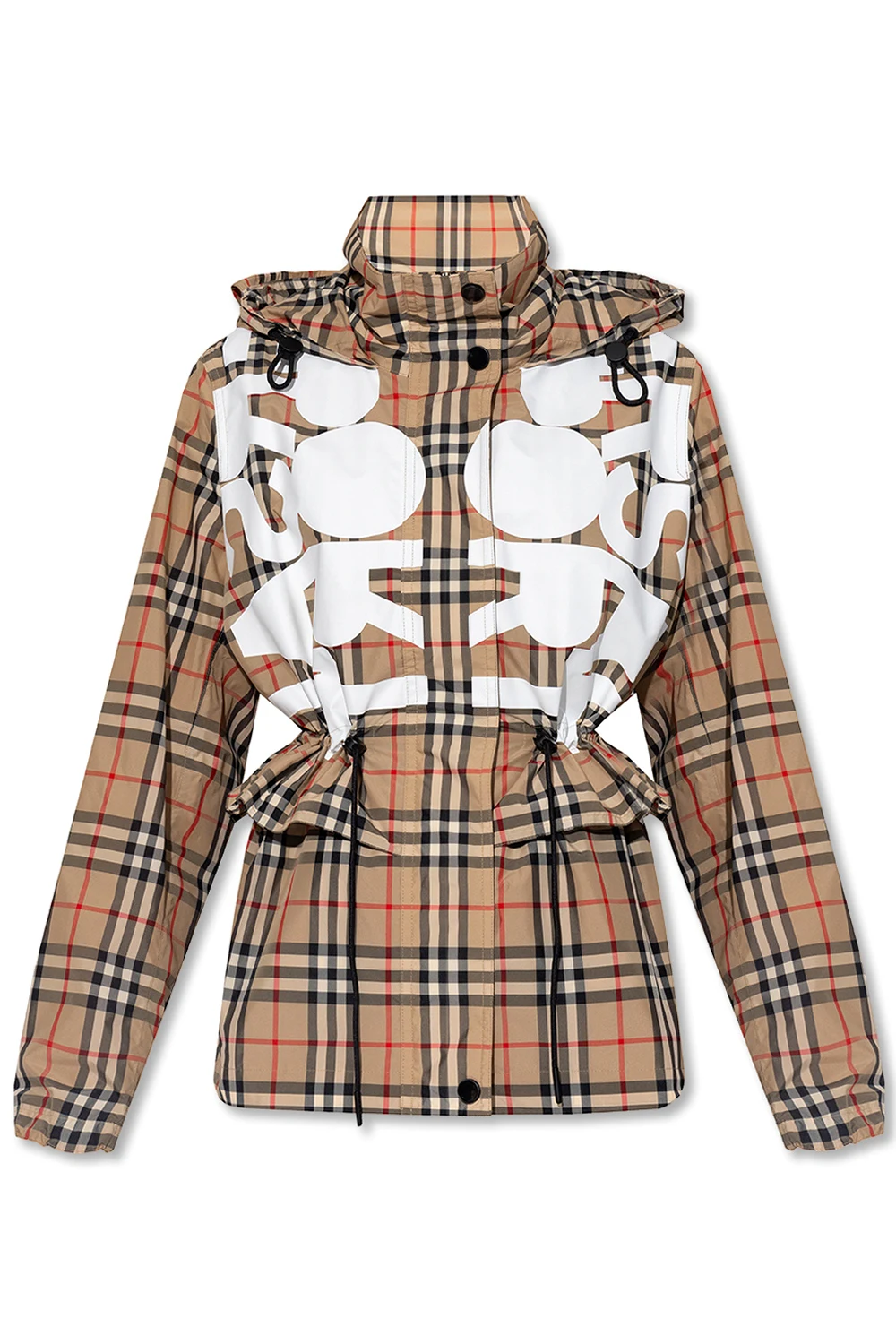 beige ‘Ambleh’ hooded jacket