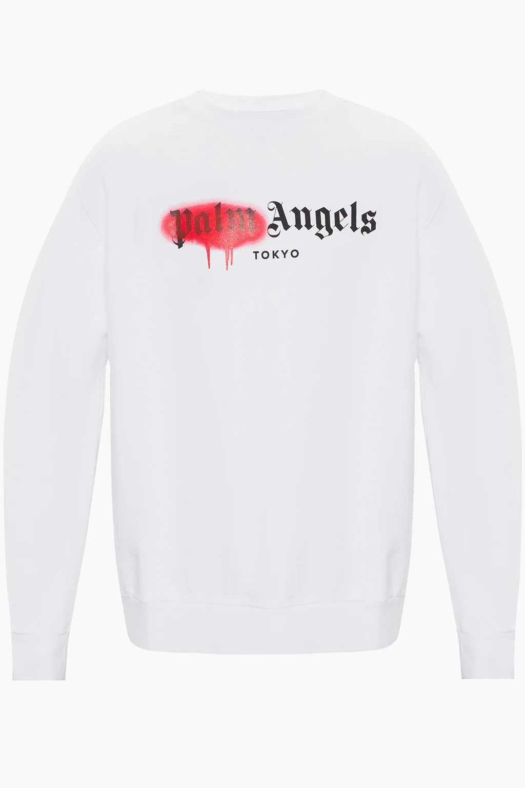 WHITE Printed sweatshirt