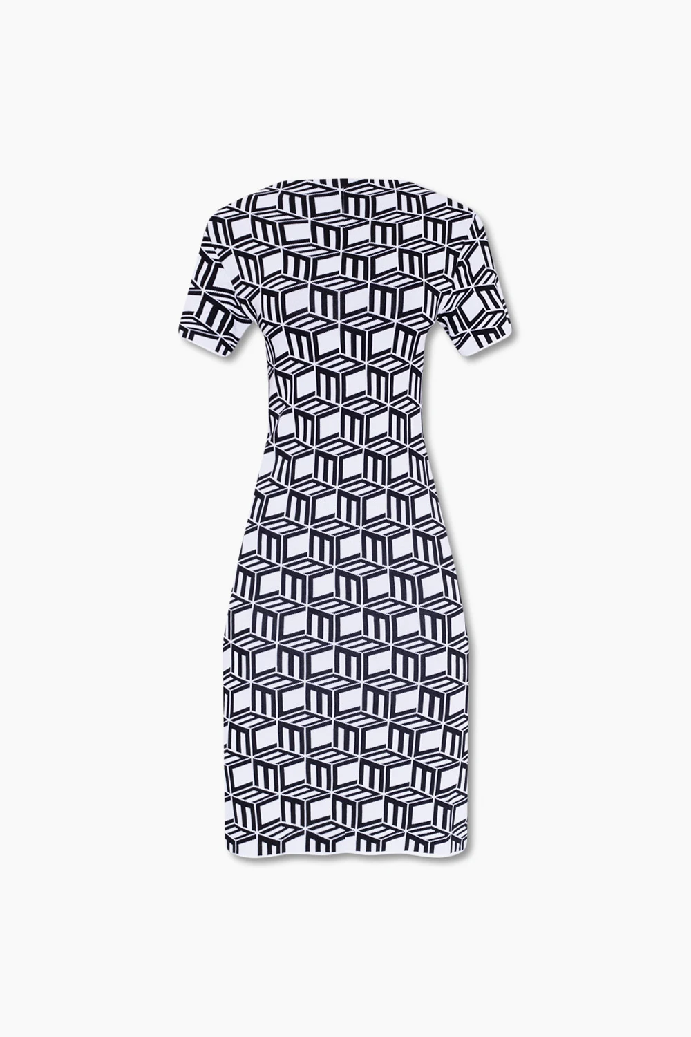 WHITE Patterned dress
