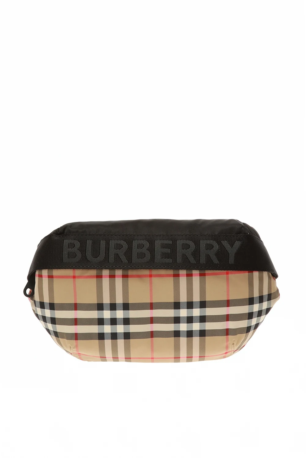 beige Logo belt bag
