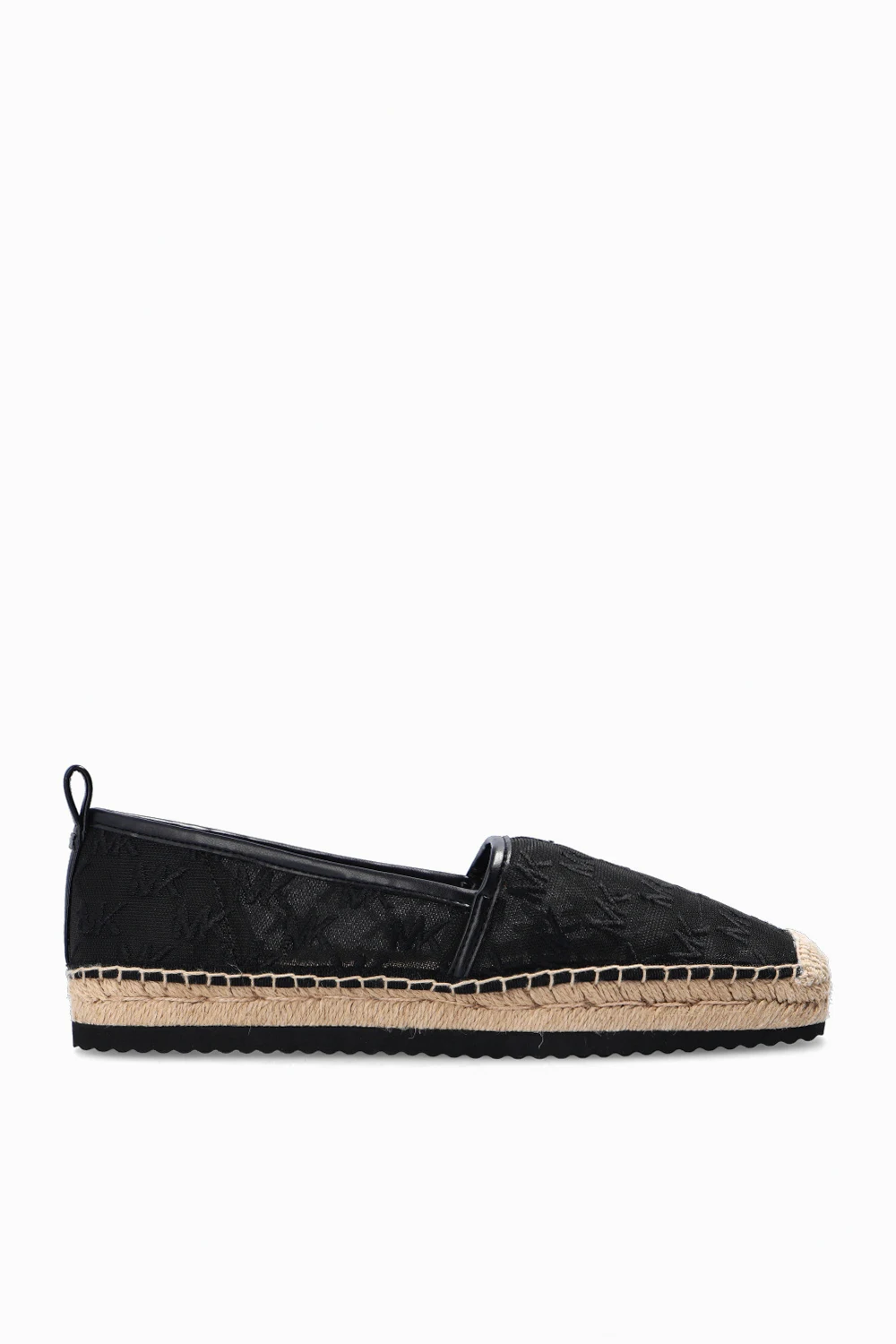 BLACK ‘Lenny’ espadrilles with logo