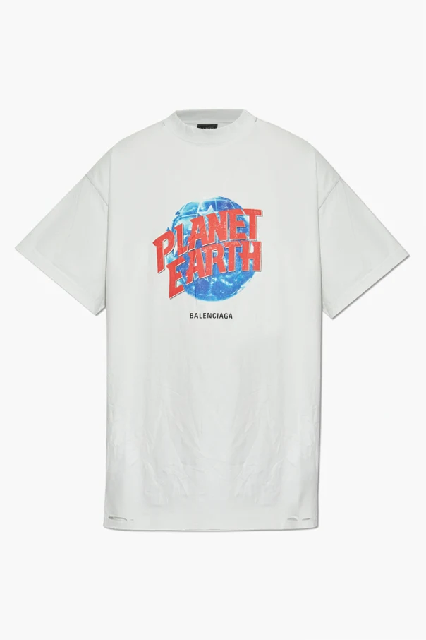 GRAU T-Shirt mit ‘vintage’-Effekt