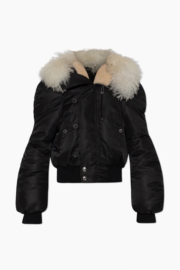 CZARNY Kurtka typu `bomber`