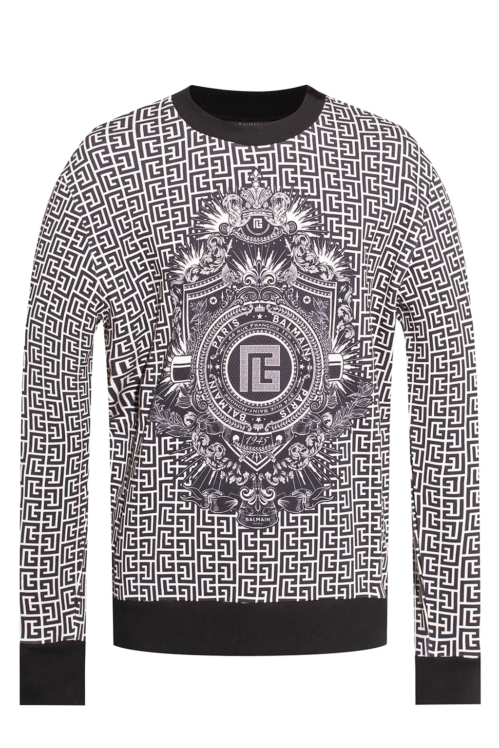 GREY Sweatshirt with monogram