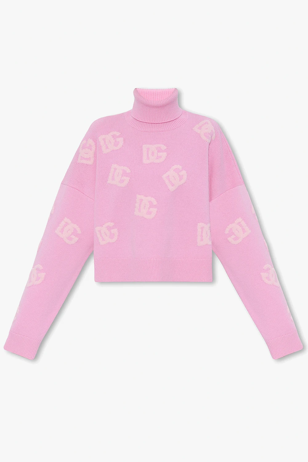 Wool turtleneck sweater