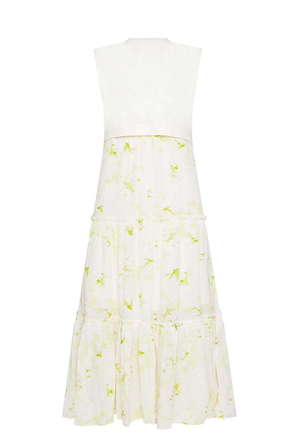 GREEN ‘Enes’ dress with sweater