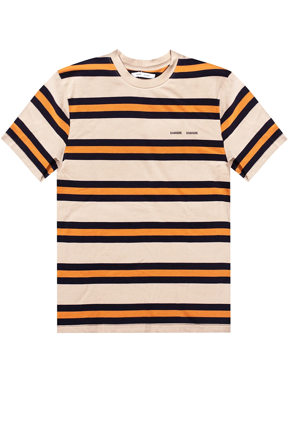 beige T-shirt from organic cotton