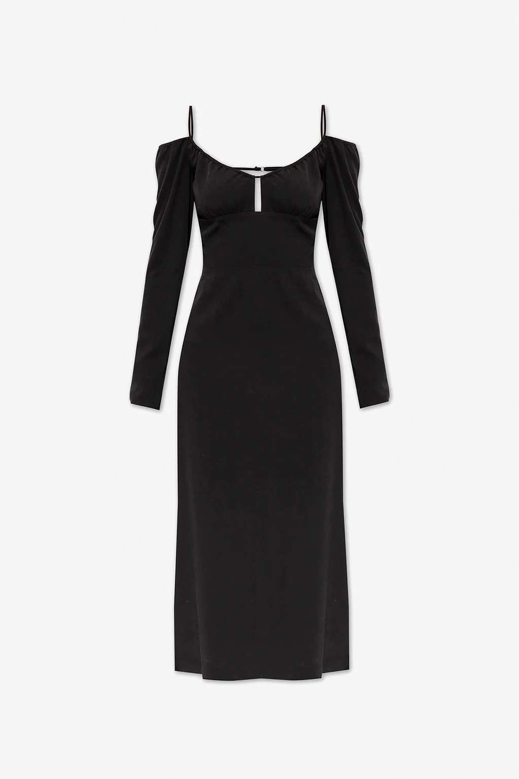 BLACK ‘Hollie’ dress with cut-outs