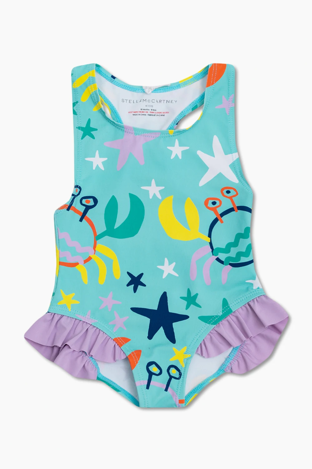 BLUE One-piece swimsuit