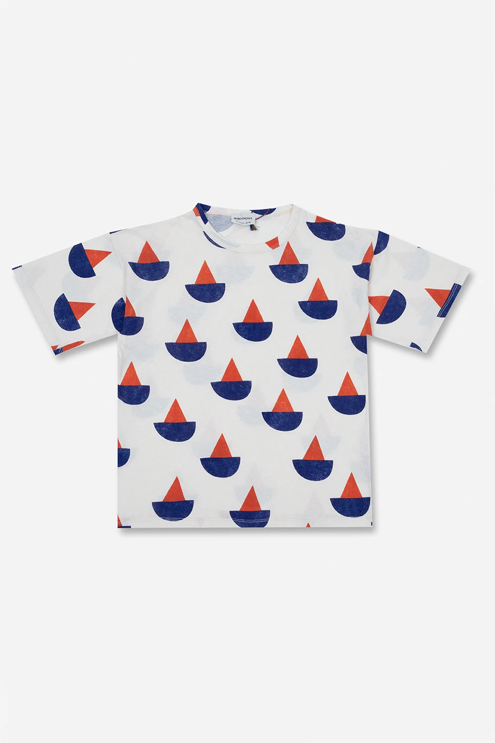 WHITE Patterned T-shirt