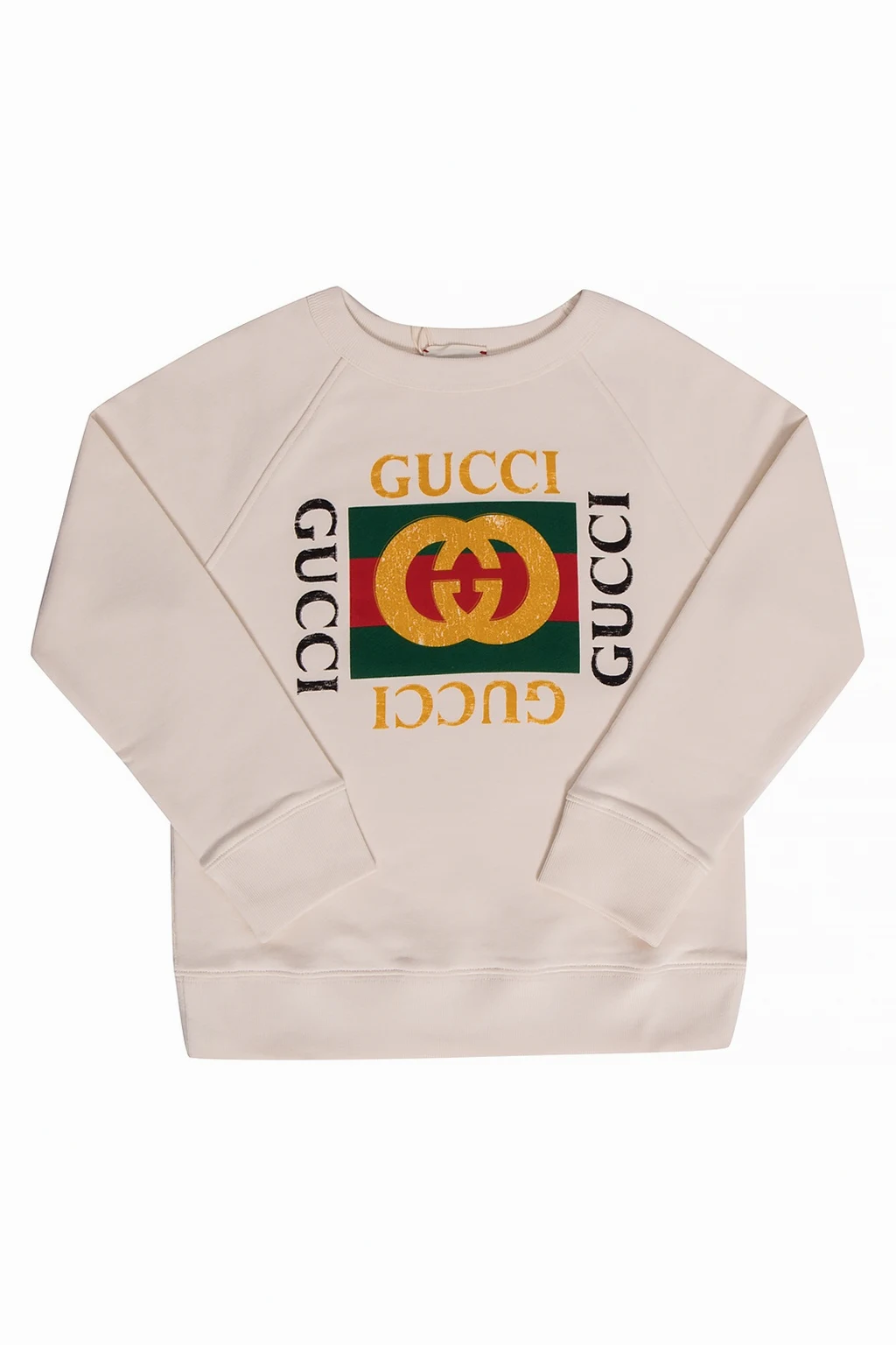cream Sweatshirt with logo