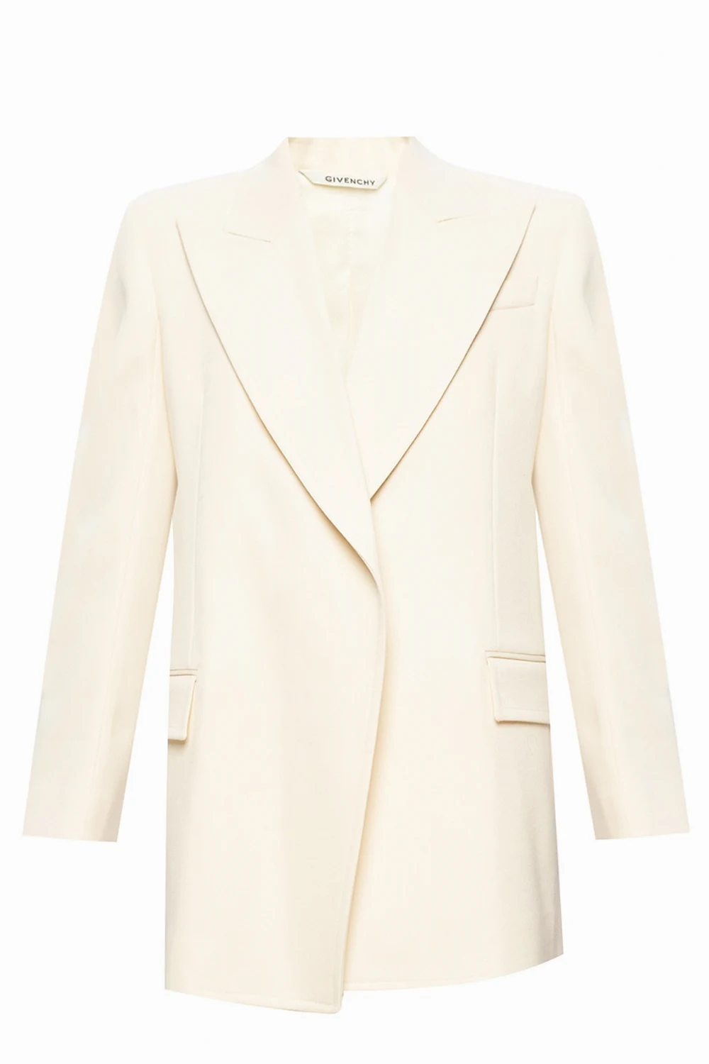 Blazer with notch lapels