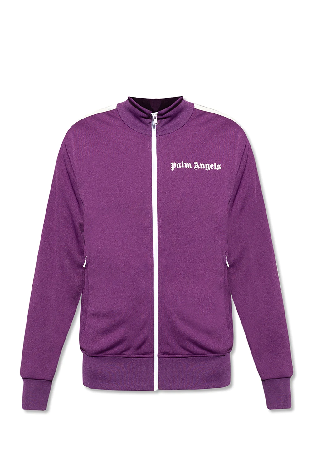 PURPLE Sweatshirt with standing collar