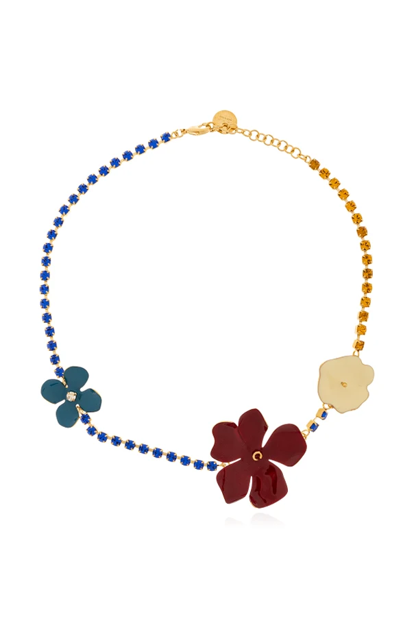 MEHRFARBIG Kristallhalskette