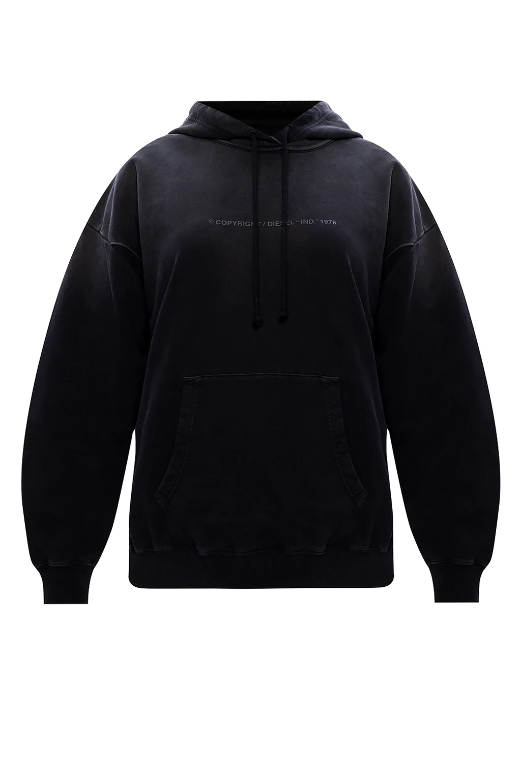 GREY Distressed hoodie