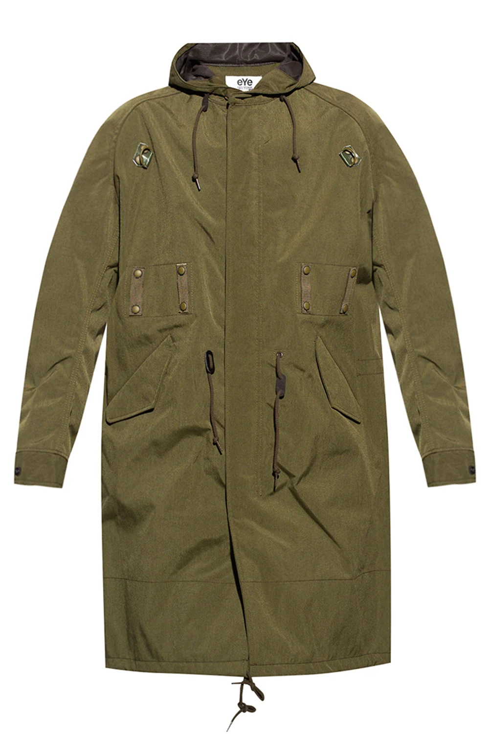 GREEN Oversize parka